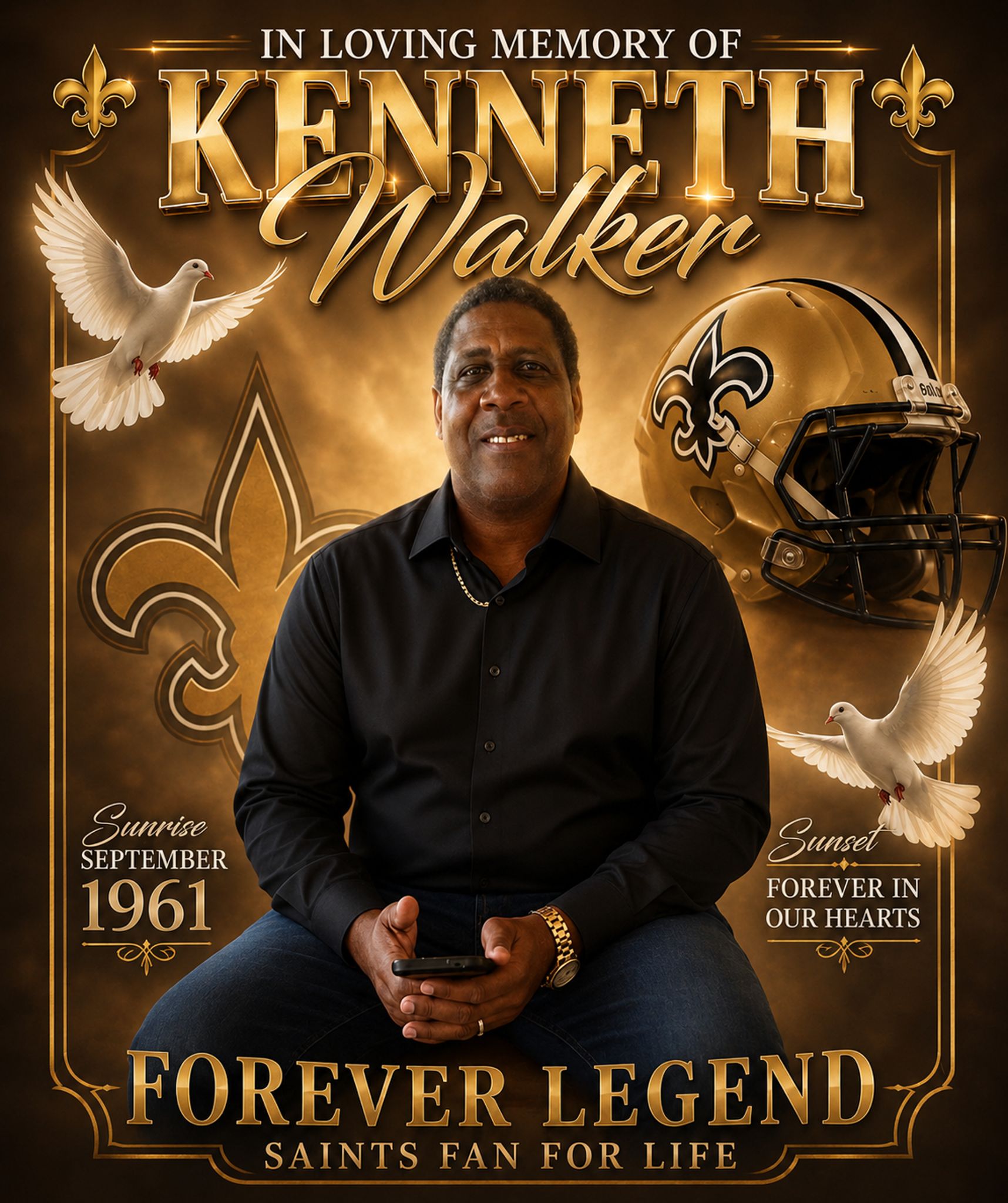 Cover for Kenneth Wayne  "KennyBoo" Walker's Obituary