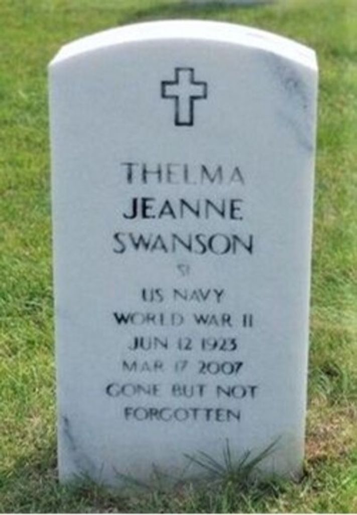 Thelma Jeanne Swanson