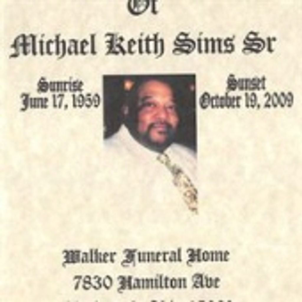 Michael  Keith Sims  Sr.