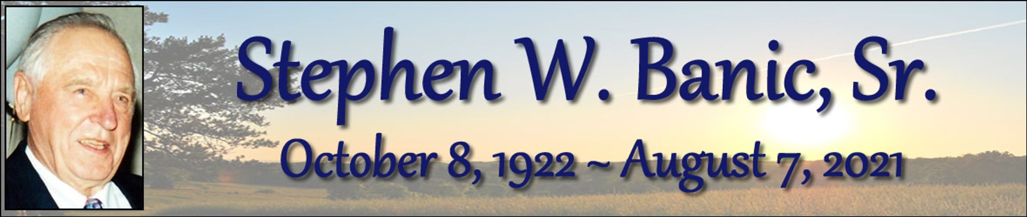 Cover photo for Stephen Banic's Obituary