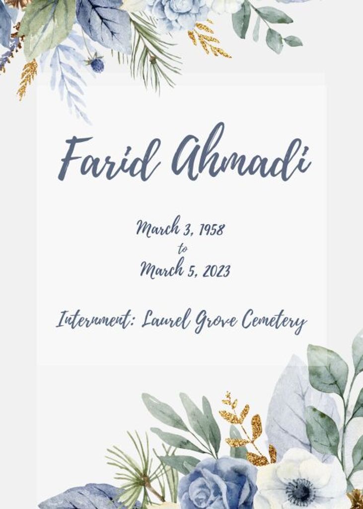 Farid Ahmadi Profile Photo