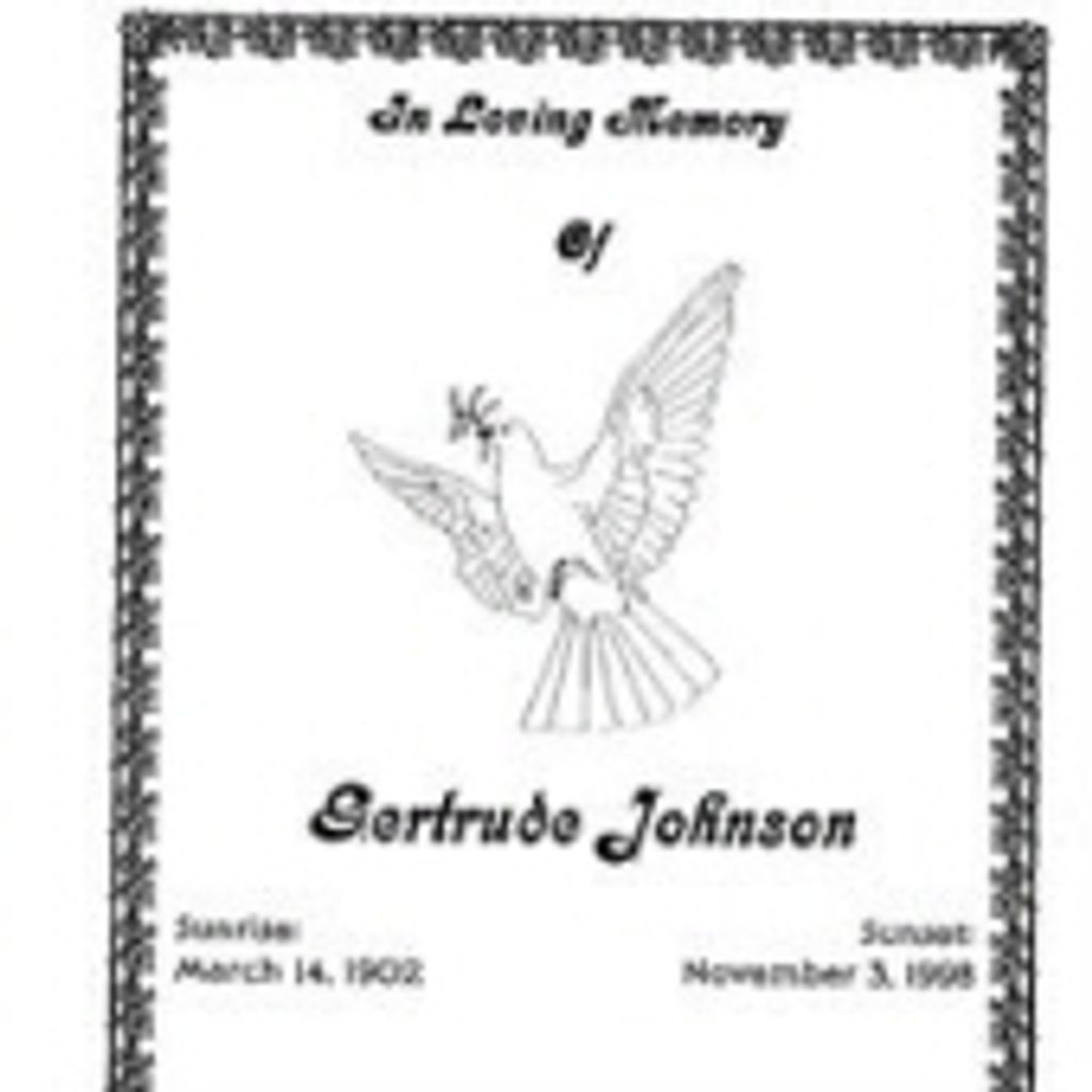 Gertrude Johnson