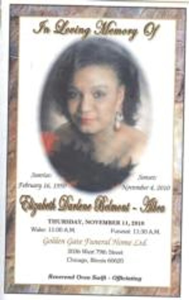 Elizabeth Darlene Belmont Albea Profile Photo