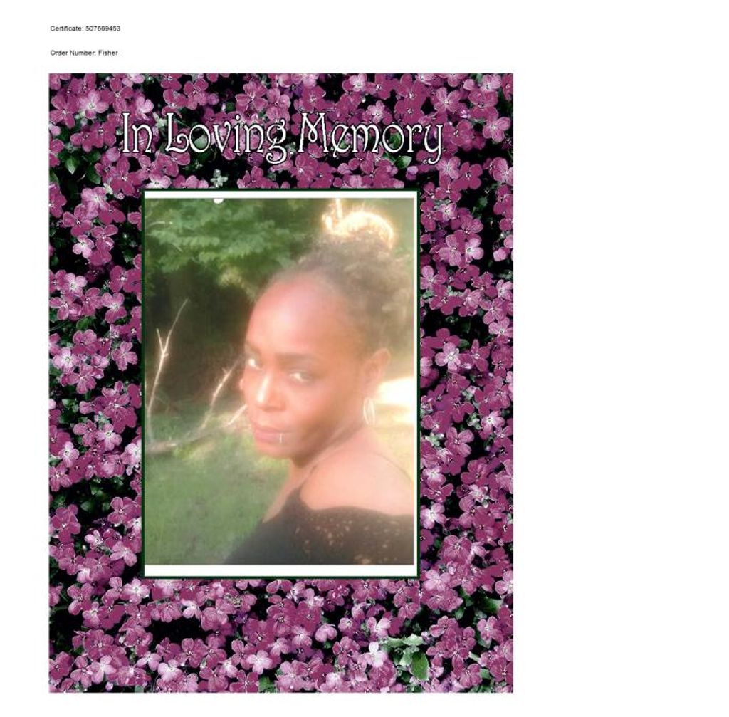 Errika Renea Fisher Profile Photo