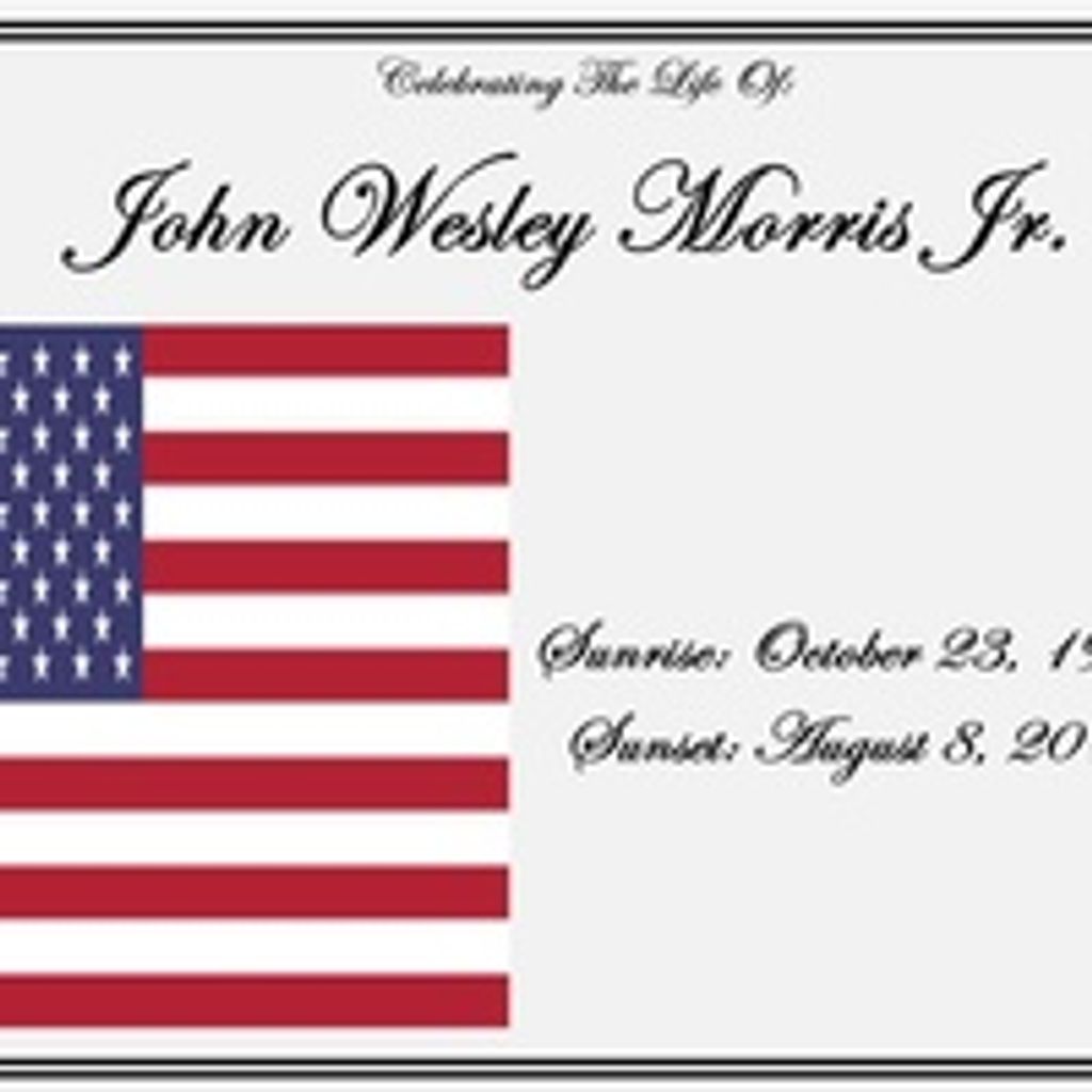 John Wesley Morris Jr. Profile Photo