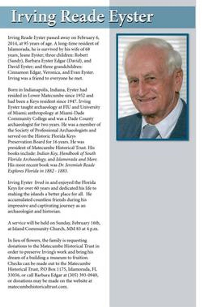 Irving Eyster