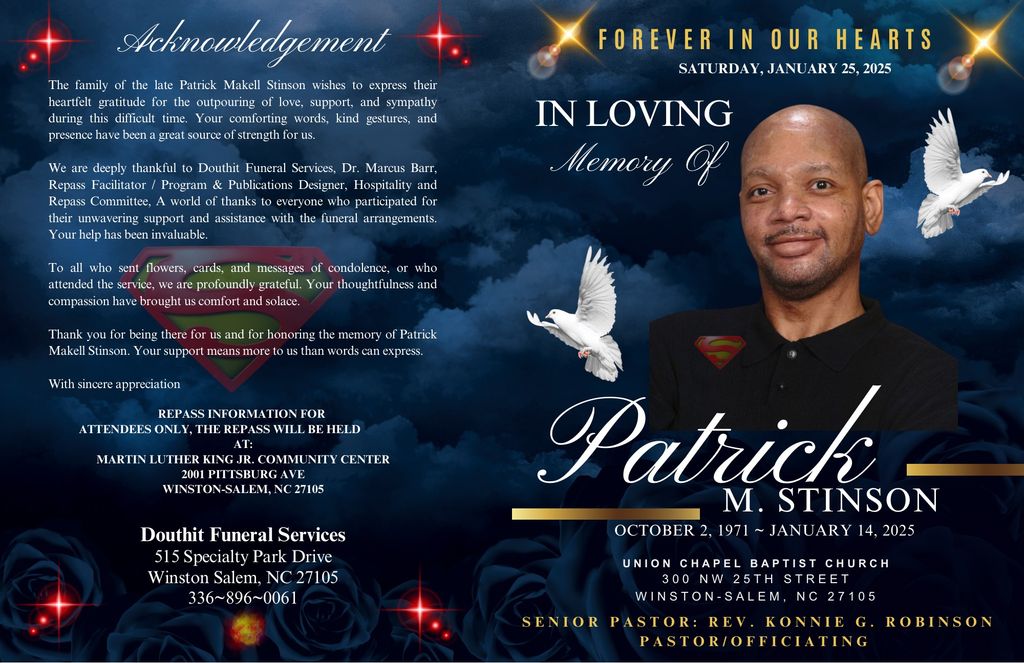 Mr. Patrick Stinson Profile Photo