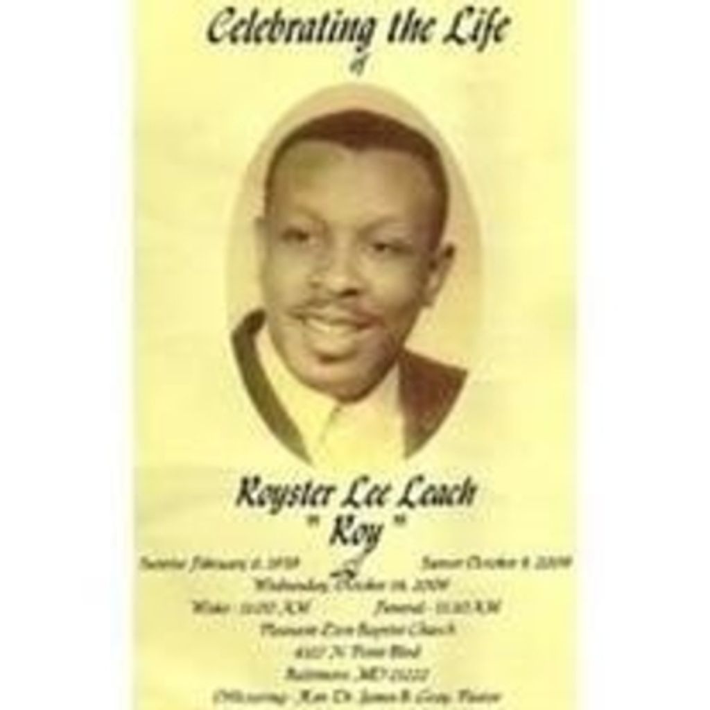 Royster Lee Leach