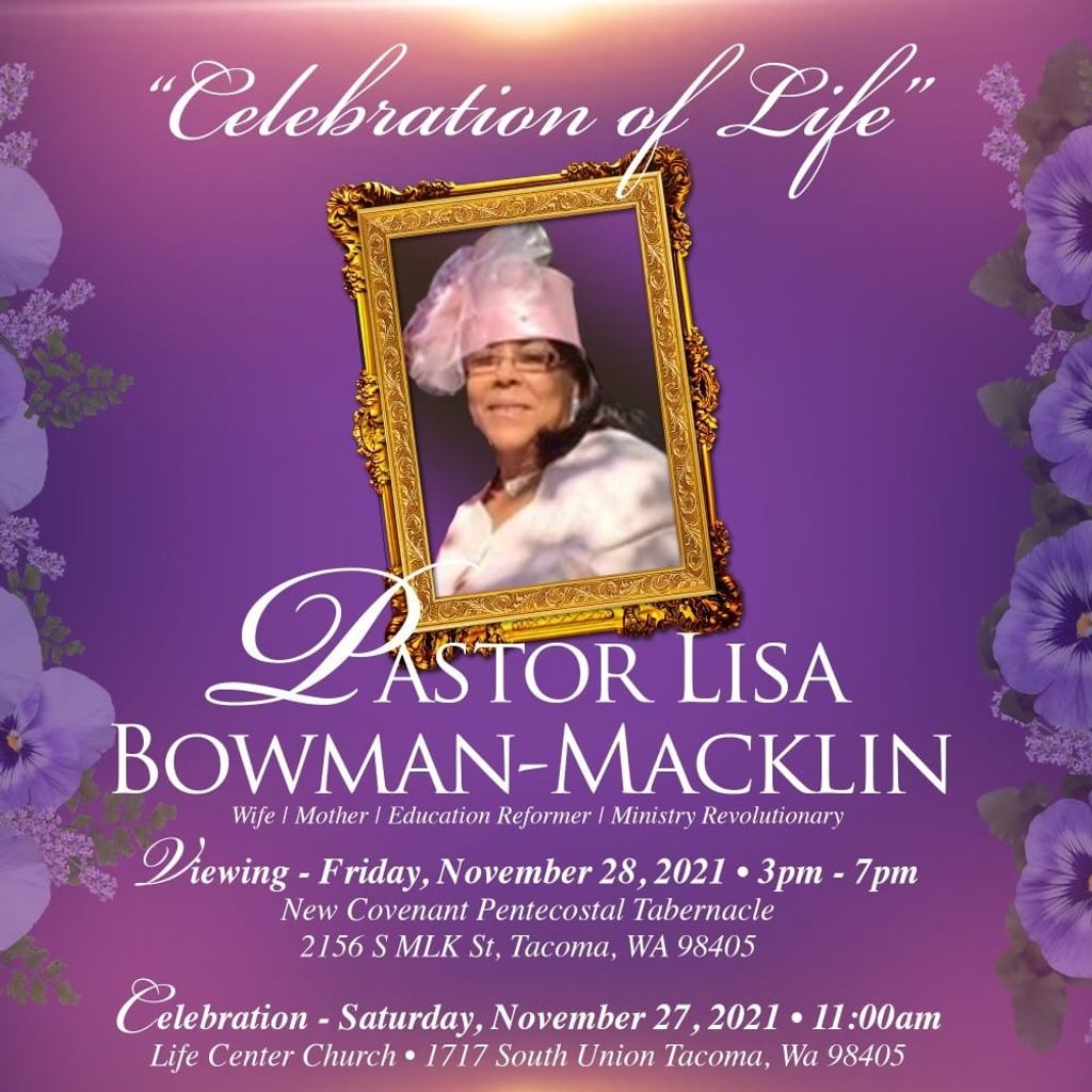 Pastor Lisa Bowman Macklin