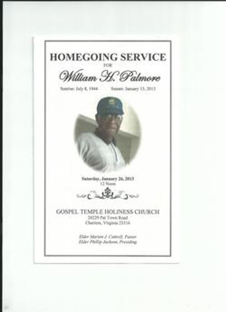 William H. Palmore Profile Photo