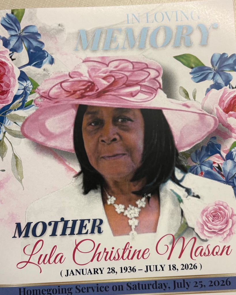 Mrs. Lula Christine Mason Profile Photo