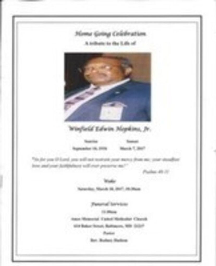 Winfield Hopkins, Jr.