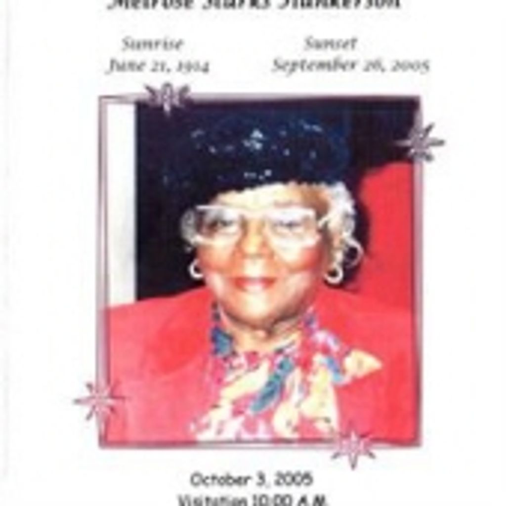 Melrose  Starks Hankerson