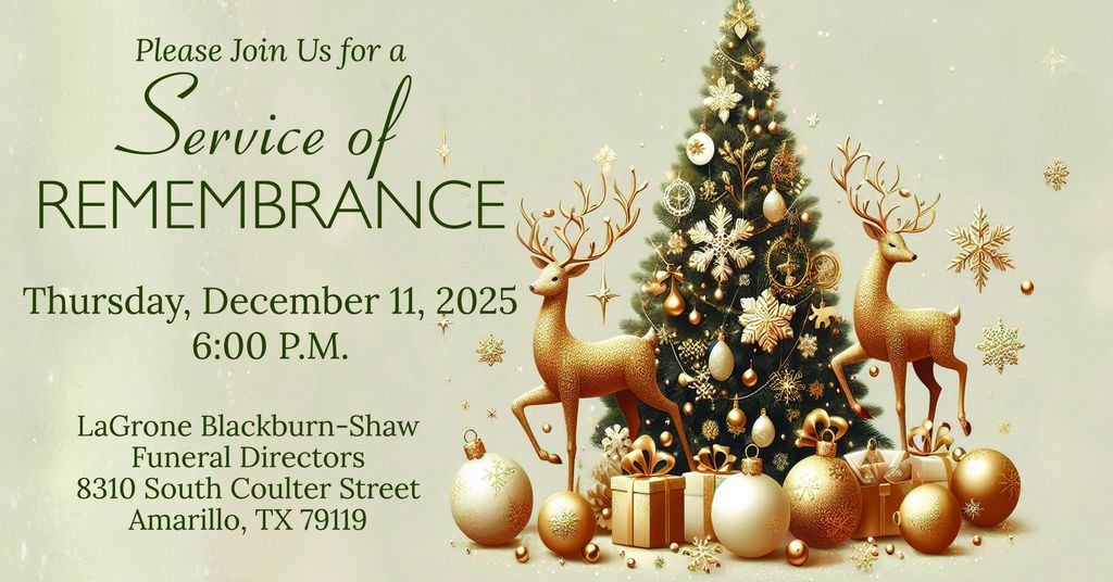 Christmas Service of Remembrance