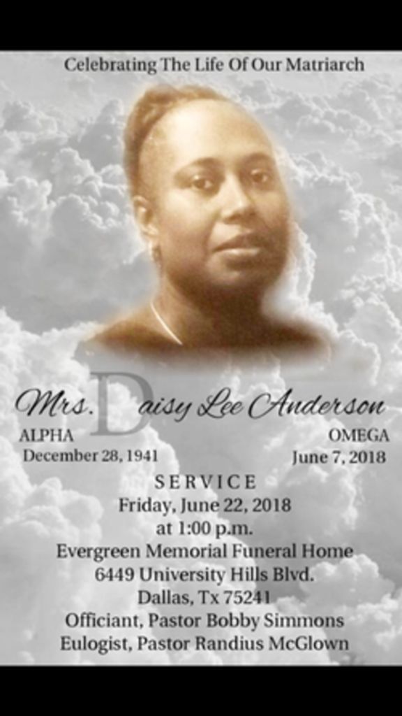 Daisy Lee Anderson