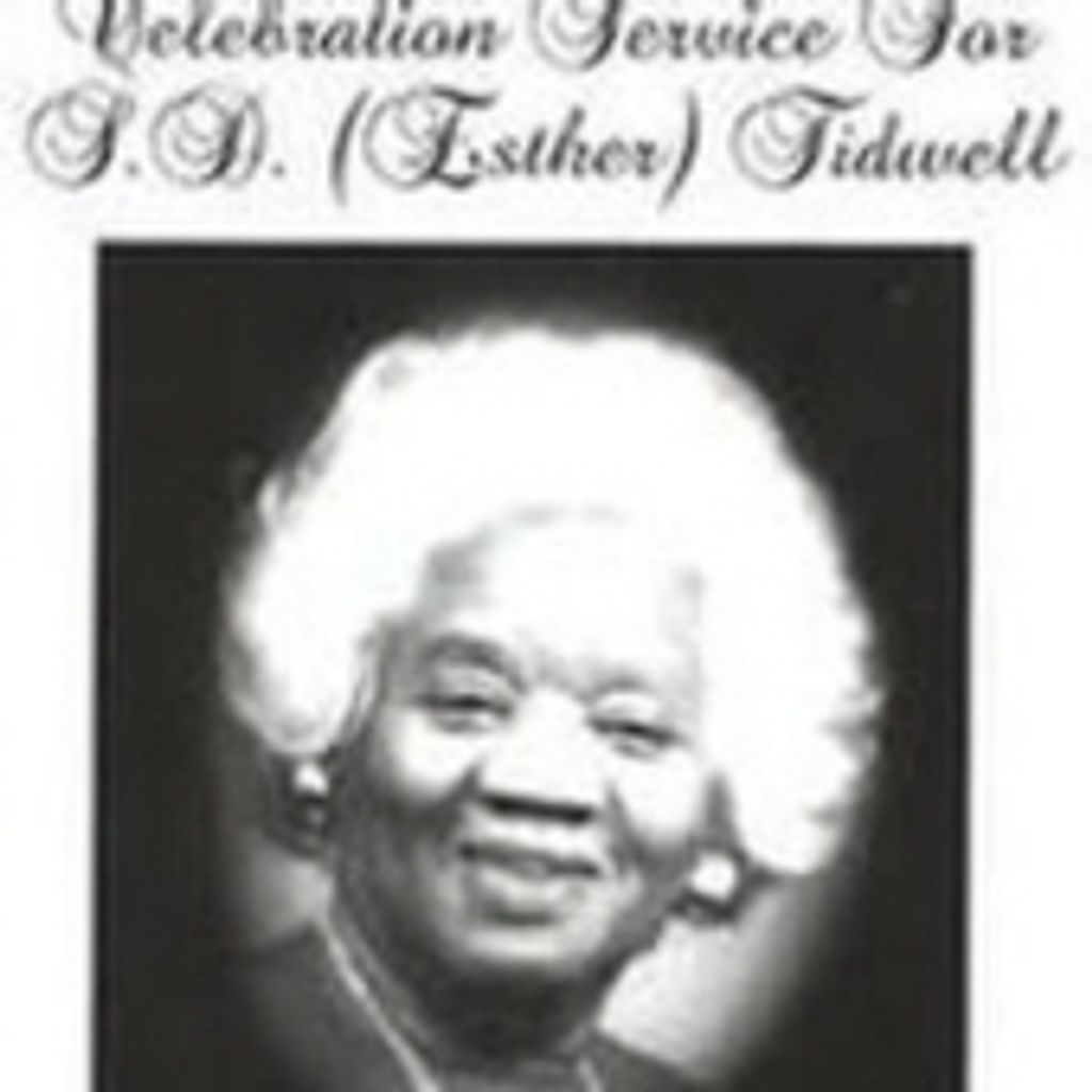 S.D. Tidwell