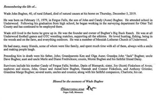Wade John Bugbee photo gallery thumbnail 6 of 6