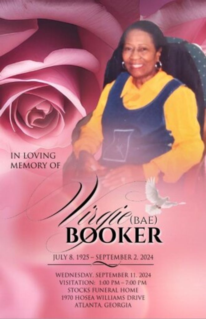 Ms. Virgie (Gardner)  Booker