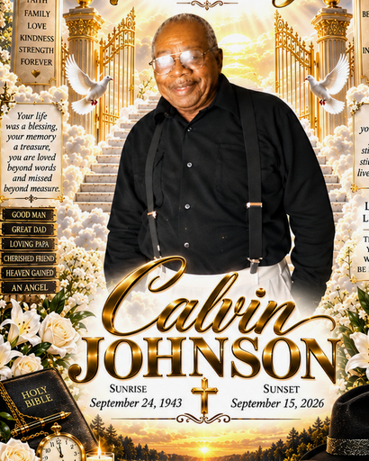 Calvin Johnson's obituary image