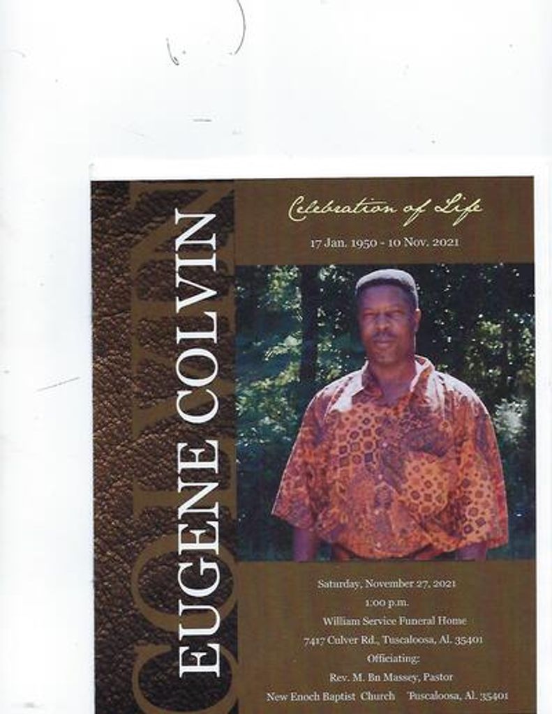 Eugene Colvin Profile Photo