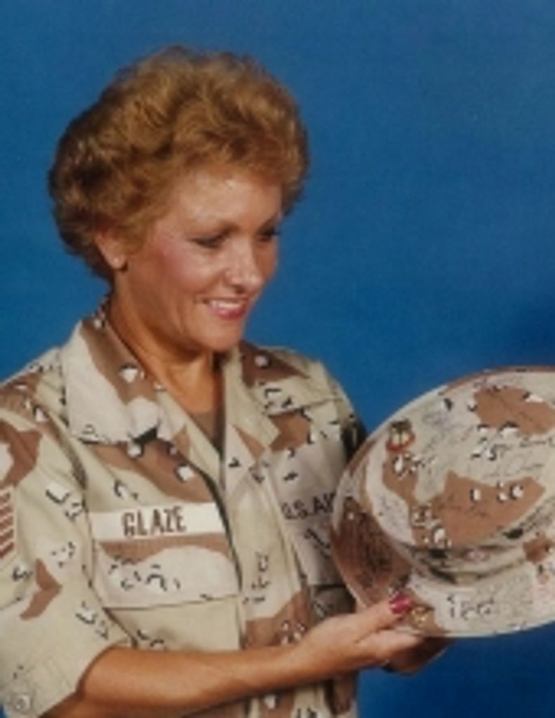 Msgt. Shirley Annette Glaze, Usaf (Ret.)