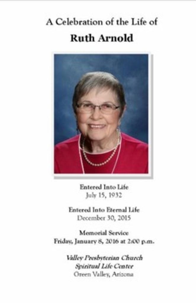 Ruth Ethelyn Arnold