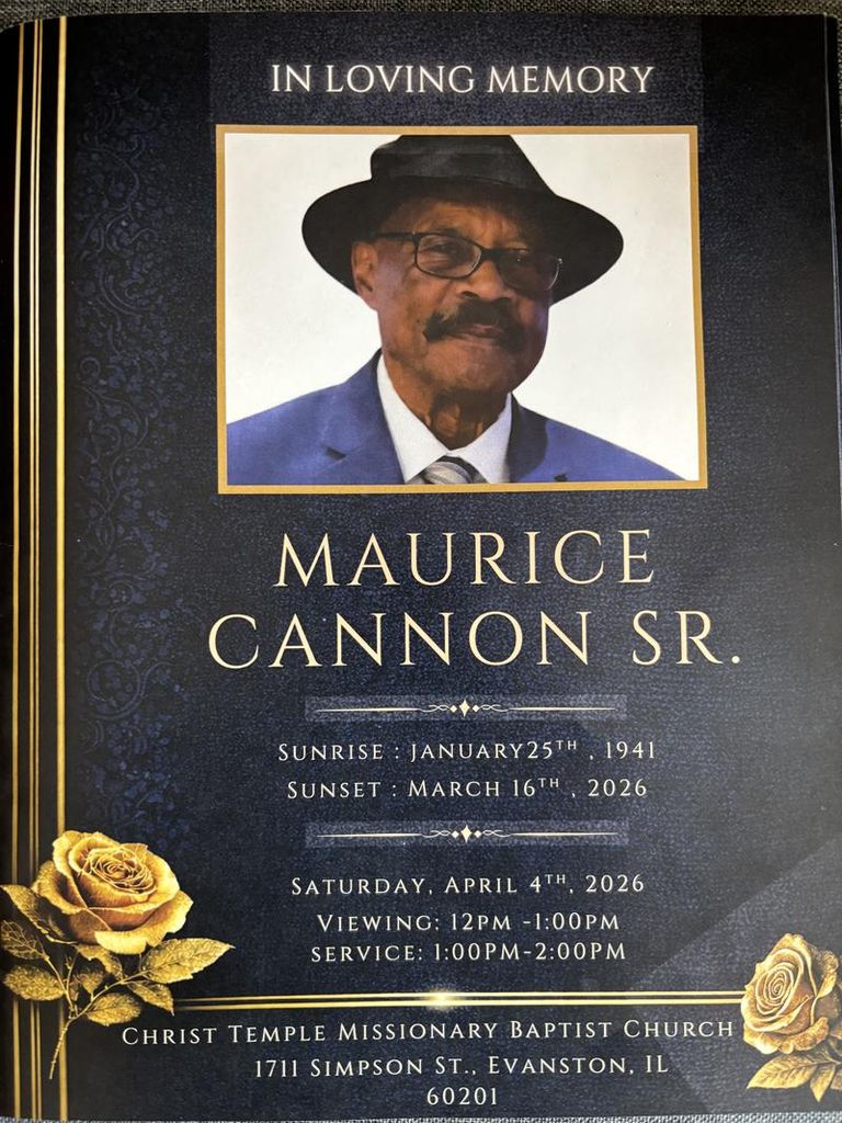 Maurice Cannon Sr. Profile Photo