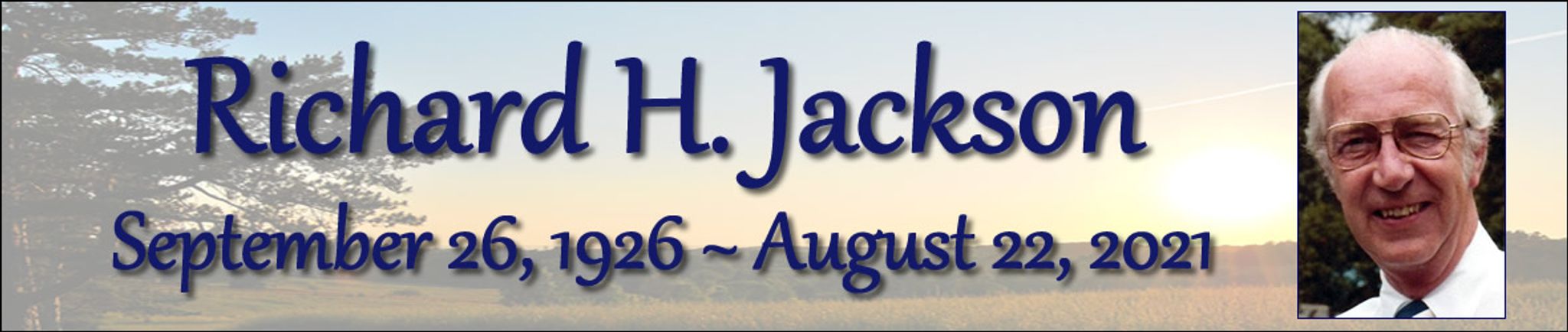 Cover photo for Richard Jackson's Obituary