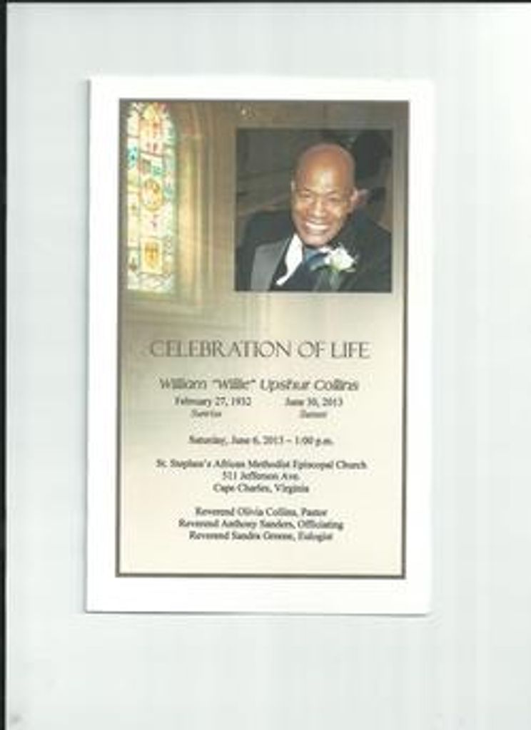 William Willie Upshur Collins Profile Photo