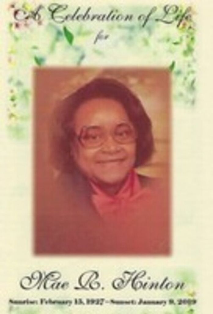 Mae R. Hinton
