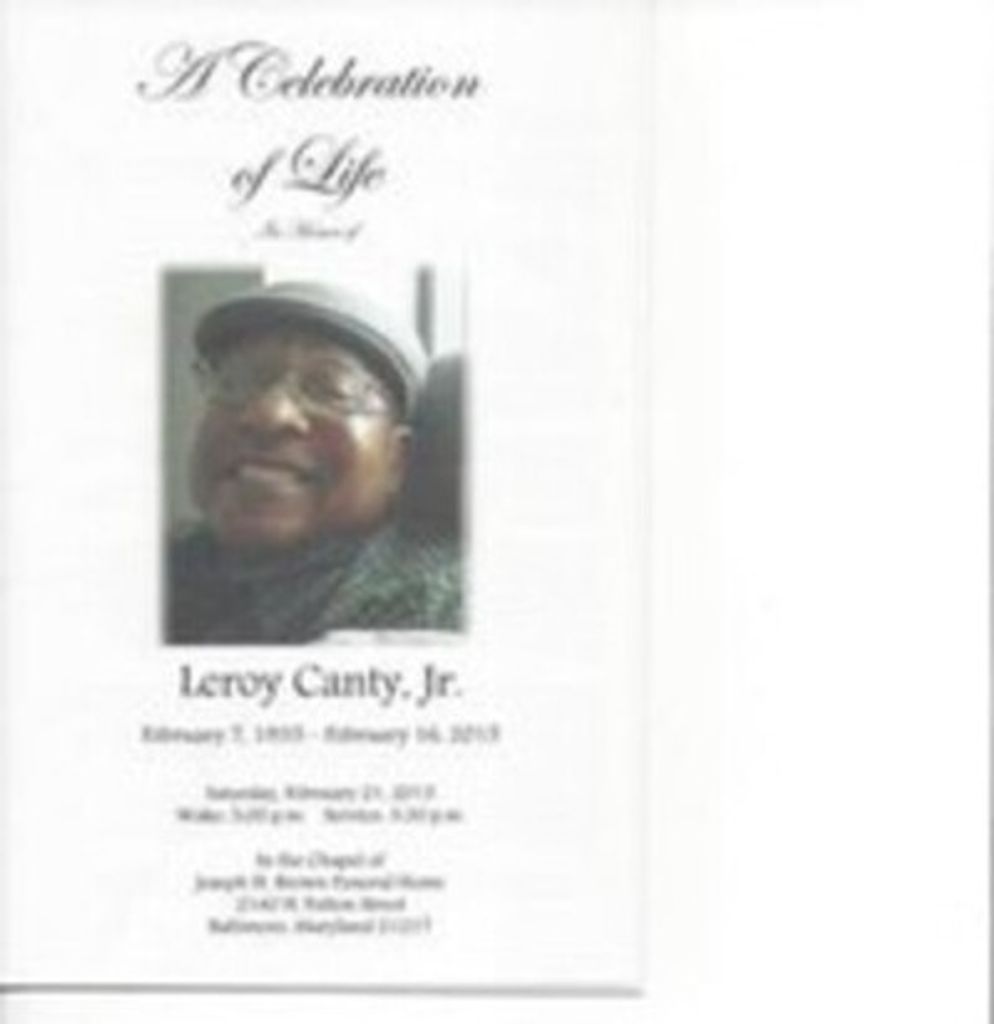 Leroy Canty, Jr.