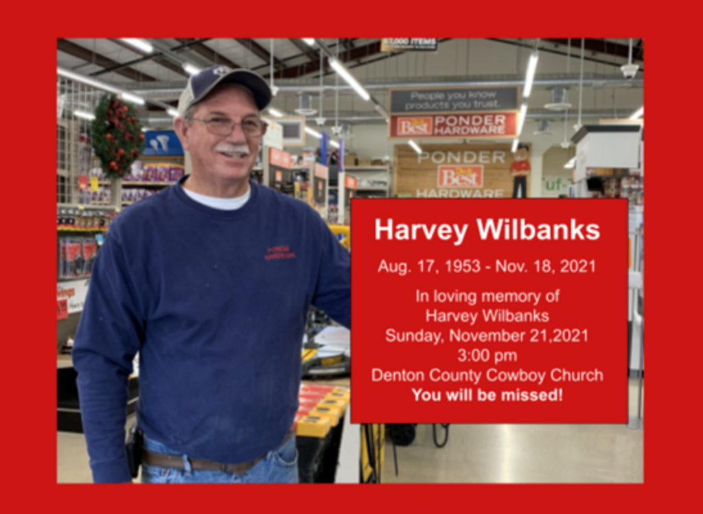 Harvey Ray Wilbanks