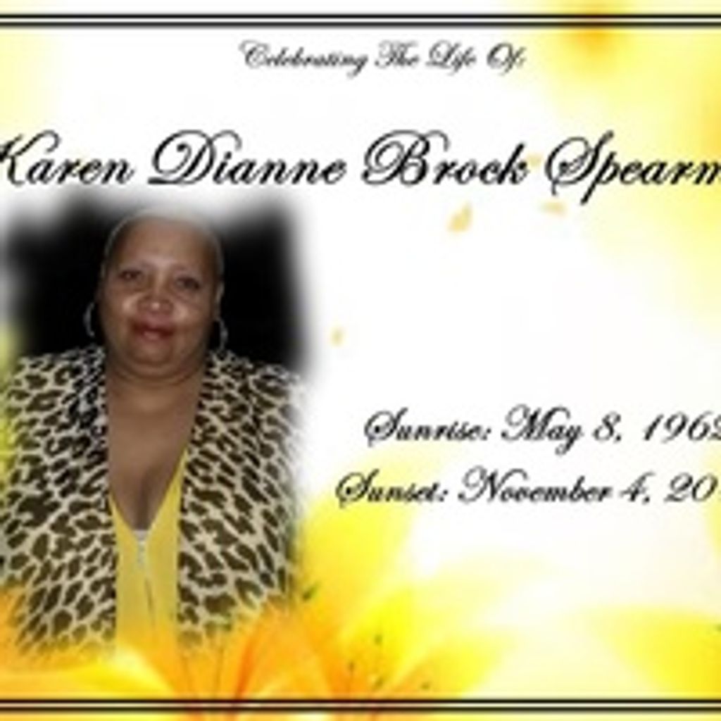 Karen Dianne Brock Spearman Profile Photo