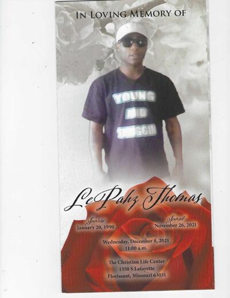 Mr. Lepahz Thomas Profile Photo