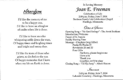 Joan Eleanor Freeman photo gallery thumbnail 6 of 6