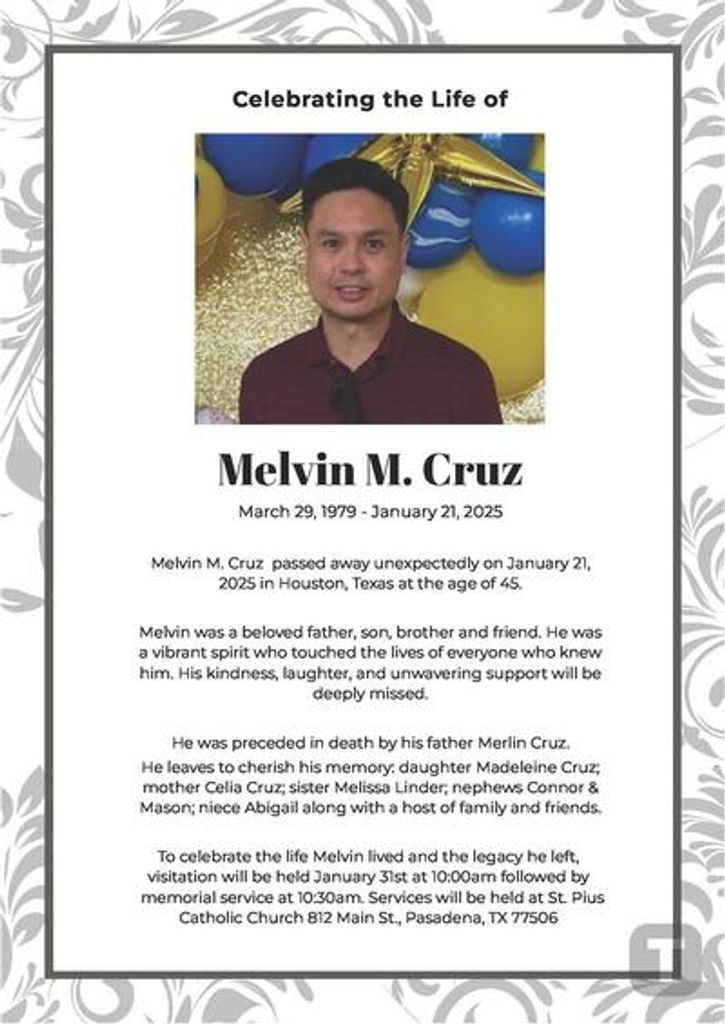 Melvin Michael Cruz Profile Photo
