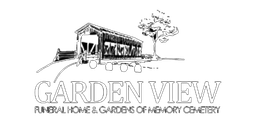 Garden View Funeral Home, Gardens of Memory Cemetery and Mausoleum Logo