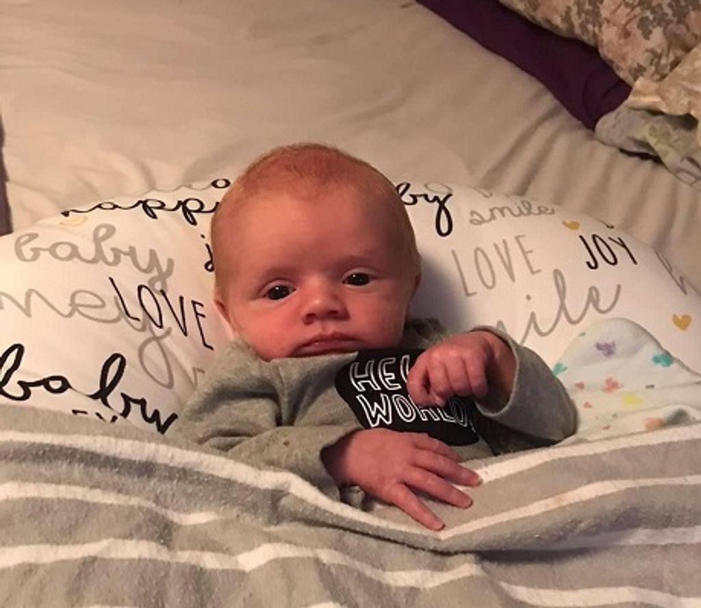 Baby Cameron Clyde Stamper