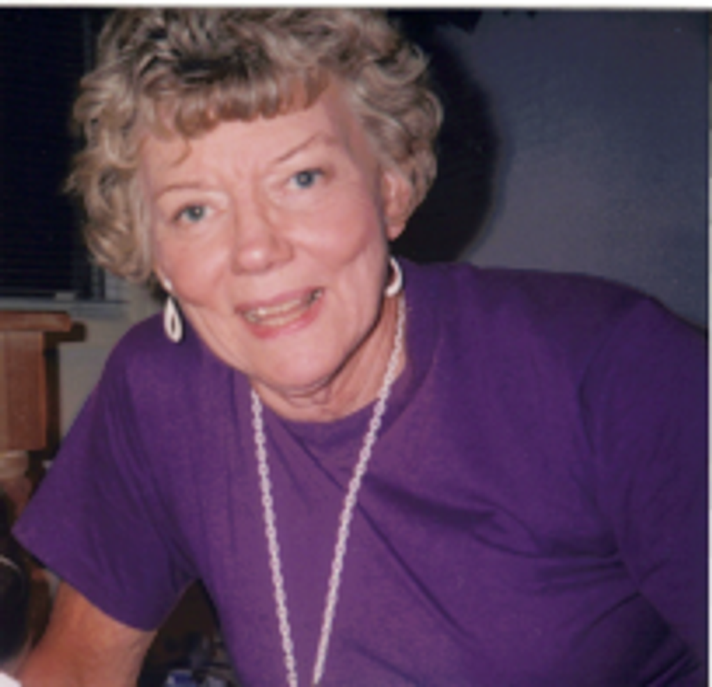 Mrs. Marjorie Powell Stands Wallace