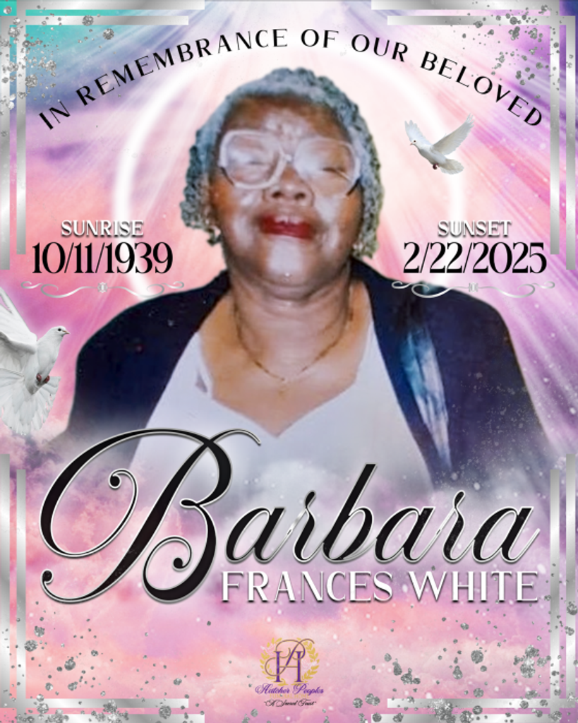 Barbara Frances (Thomas)  White