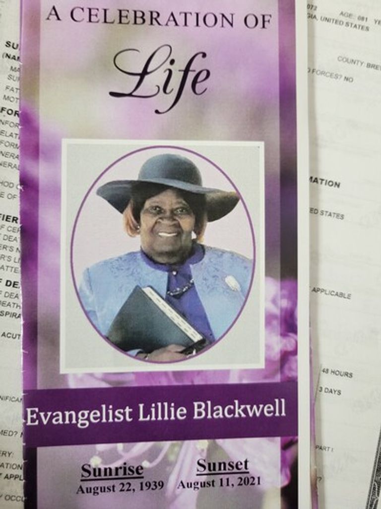 Lillie Bell Shorter-Blackwell