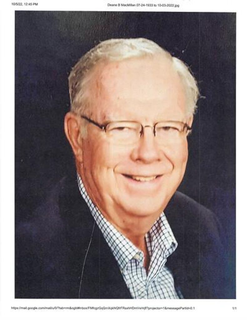 Deane Barrett Macmillan Profile Photo