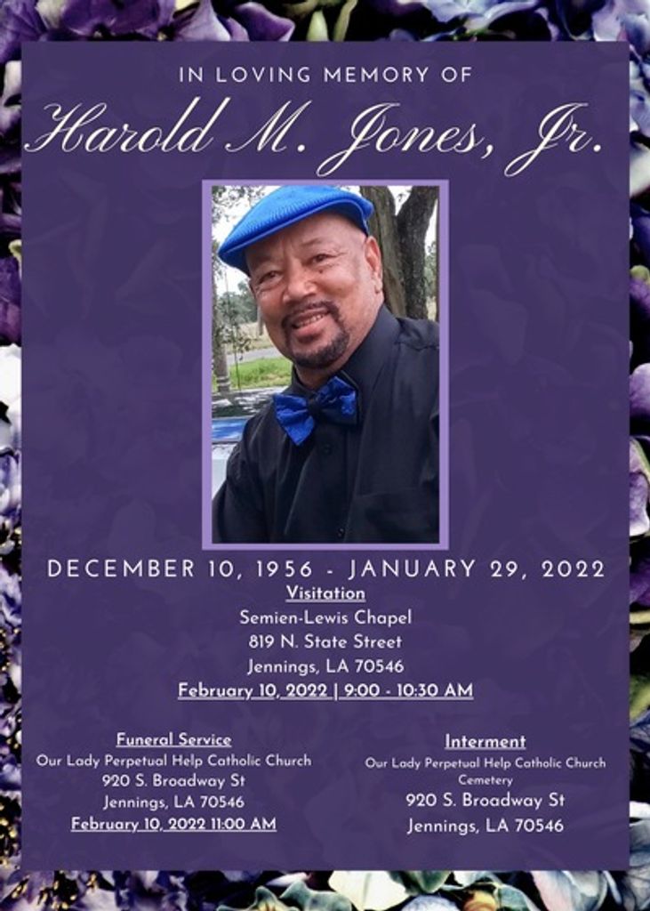 Harold Murphy Jones, Jr.