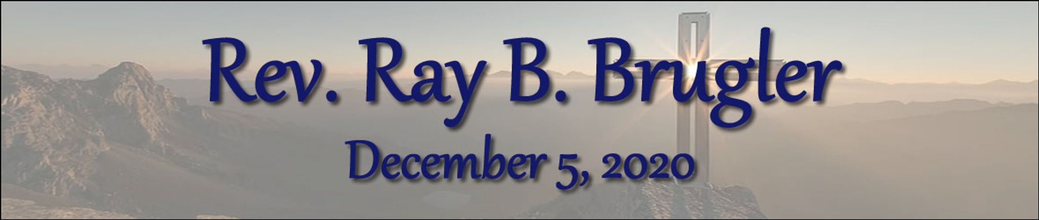 Cover photo for Ray Brugler's Obituary