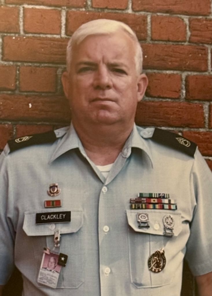 SFC Vernon Buck Clackley, Jr., US Army (Ret.)
