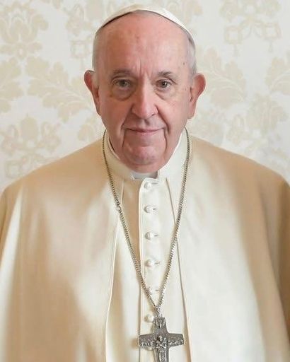 Pope Francis's obituary image