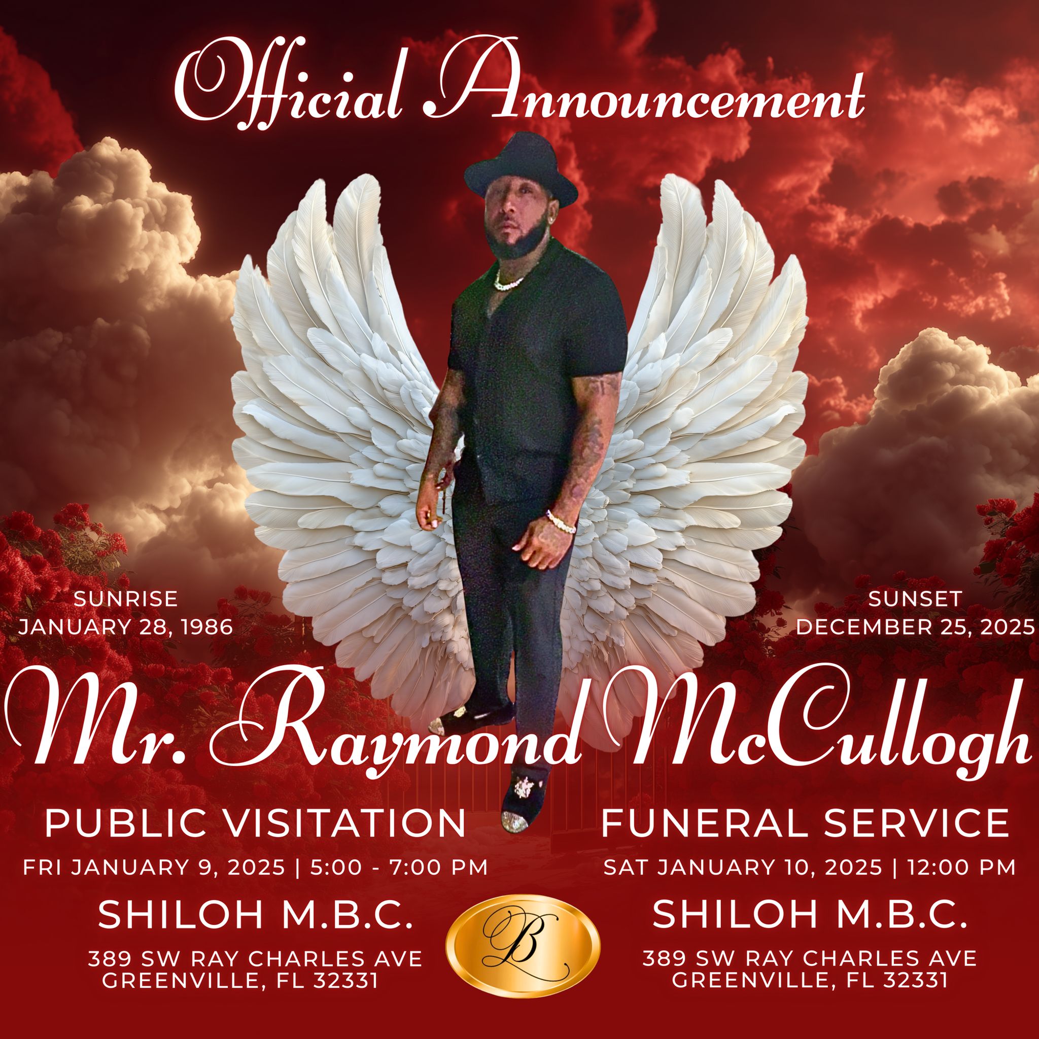 Cover for Raymond Quantay Mccullogh's Obituary