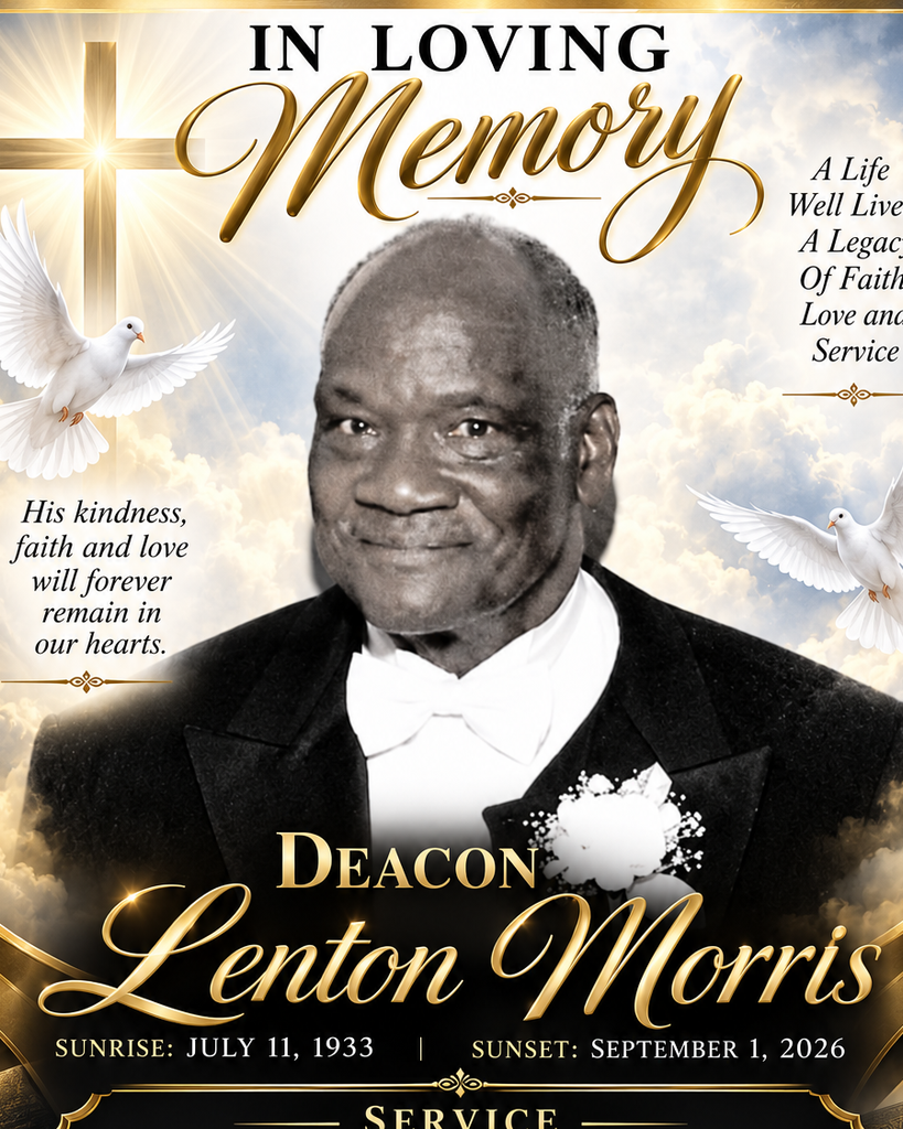 Deacon Lenton Morris Profile Photo