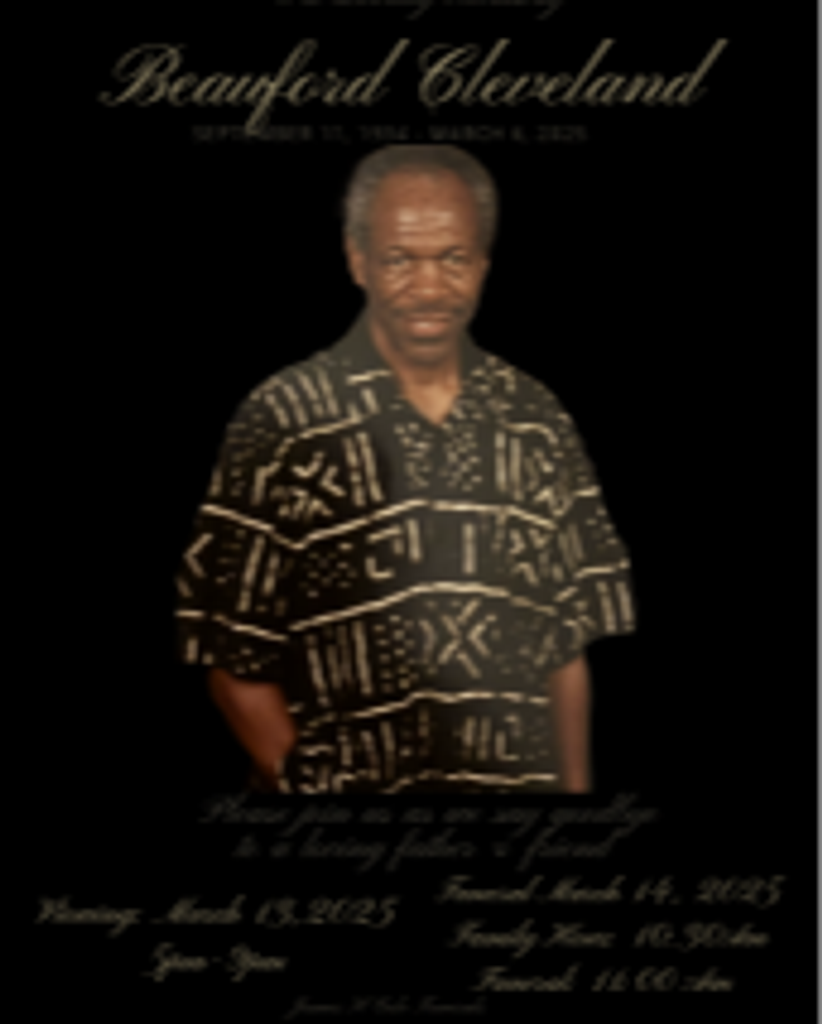 Beauford Cleveland Jr. Profile Photo
