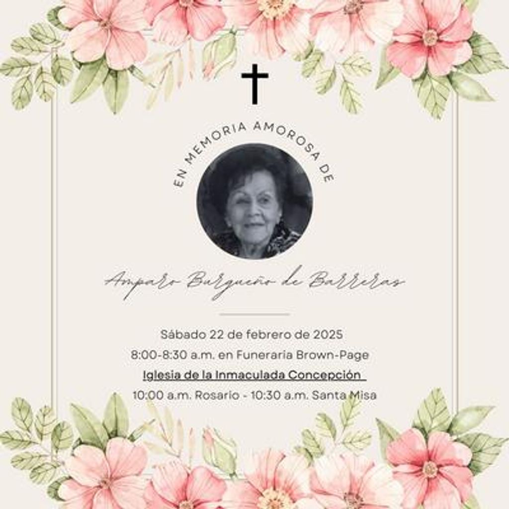 Amparo Burgueño Barreras Profile Photo